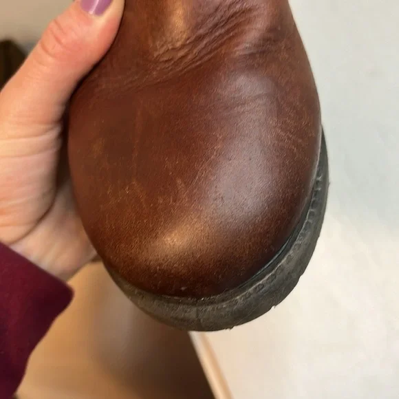 LaCrosse Wellington Youth Sz 13 Waterproof Leather CAMO Pull on Cowboy Boot - Picture 9 of 9